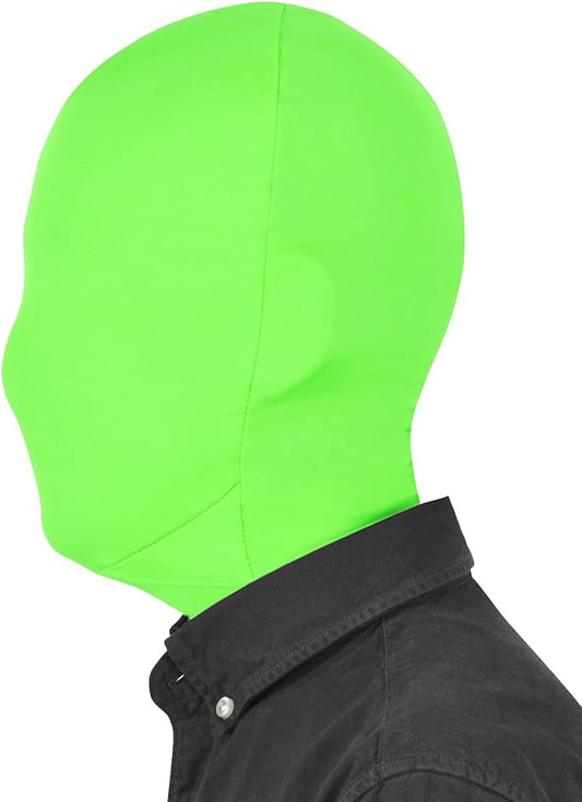 ATHX Adult Unisex Spandex Full Face Mask Halloween Cosplay Full Cover Costume Hood Mask